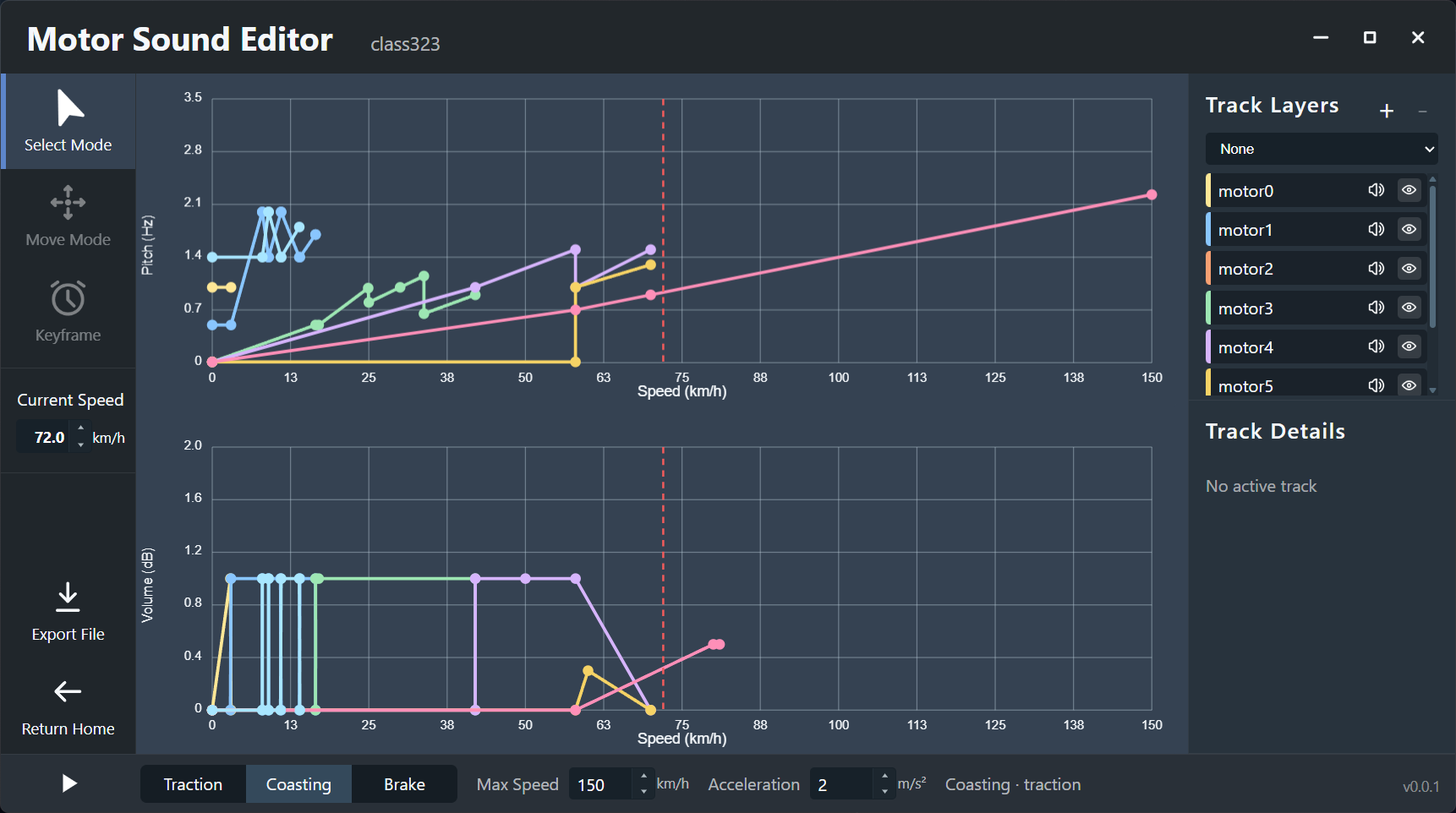 Editor workspace view